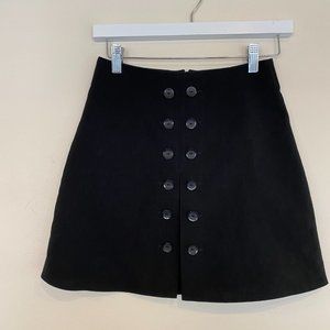 Vintage Pimkie Black Midi Skirt